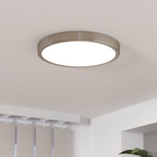 Eglo - LED Stmievateľné stropné svietidlo LED/20,5W/230V chróm