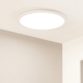 Eglo - LED Stmievateľné stropné svietidlo LED/41W/230V pr. 60 cm biela
