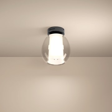 Eglo - LED Stmievateľné stropné svietidlo LED/5,5W/230V + LED/1,6W 2200-6500K lesklý chróm + diaľkové ovládanie