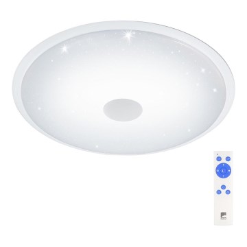 Eglo - LED Stmievateľné stropné svietidlo LED/80W/230V + diaľkové ovládanie