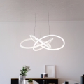 Eglo - LED Stmievateľný luster na lane LED/48,7W/230V 2200-6500K biela + diaľkové ovládanie