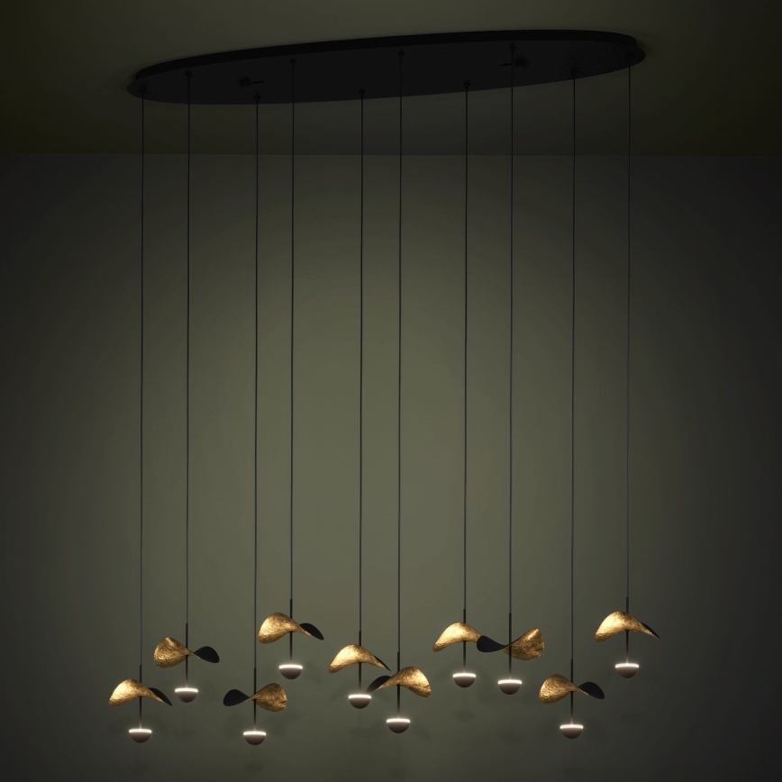 Eglo - LED Stmievateľný luster na lanku 10xLED/2,3W/230V 3000K
