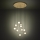 Eglo - LED Stmievateľný luster na lanku 10xLED/3W/230V 3000K pr. 58 cm zlatá