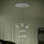Eglo - LED Stmievateľný luster na lanku 17xLED/3W/230V 3000K lesklý chróm
