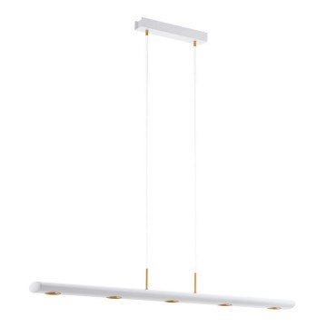 Eglo - LED Stmievateľný luster na lanku 5xLED/4,6W/230V