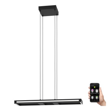 Eglo - LED Stmievateľný luster na lanku LED/21W/230V 2700-6500K