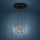 Eglo - LED Stmievateľný luster na lanku LED/27W/230V 3000K čierna