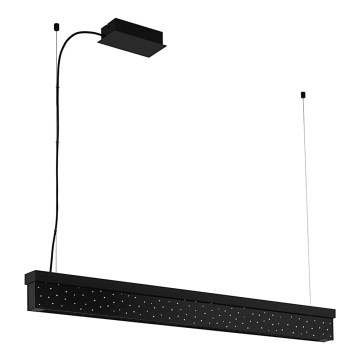 Eglo - LED Stmievateľný luster na lanku LED/29W/230V + LED/19W