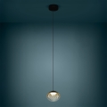 Eglo - LED stmievateľný luster na lanku LED/5,8W/230V 2200-6500K béžová/dymová + diaľkové ovládanie