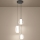 Eglo - LED stmievateľný luster na lanku LED/7W/230V + 2xLED/5,5W + 3xLED/1,6W 2200-6500K čierny chróm