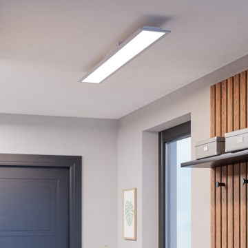 Eglo - LED stmievateľný prisadený panel LED/28,3W/230V 2700-6500K 120x15 cm biela + diaľkové ovládanie