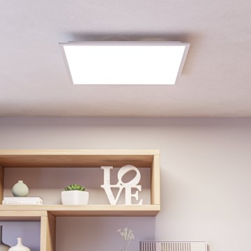 Eglo - LED Stmievateľný prisadený panel LED/33W/230V 2700-6500K 60x60 cm biela + diaľkové ovládanie