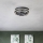 Eglo - LED Stmievateľný stropný ventilátor 4xLED/9W/230V 2700-6500K priemer 50 cm čierny + diaľkové ovládanie
