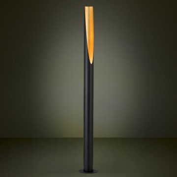 Eglo - LED Stojacia lampa 1xGU10/4,7W/230V čierna/zlatá