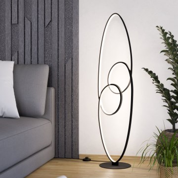 Eglo - LED Stojacia lampa LED/38W/230V 3000K čierna