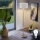 Eglo - LED  Stojacia lampa TUNJA 1xE27/60W/230V matný chróm/biela