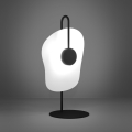 Eglo - LED Stolná lampa LED/5,4W/230V 3000K čierna