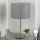 Eglo - LED  Stolná lampa TUNJA 1xE27/60W/230V 38,5 cm matný chróm/šedá