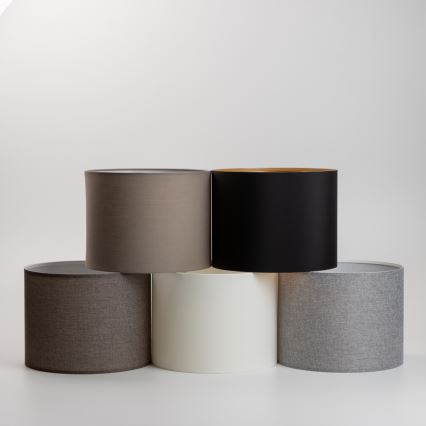 Eglo - LED stolová lampa TUNJA 1xE27/60W/230V 38,5 cm matný chróm/taupe