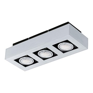 Eglo - LED Stropné svietidlo 3xGU10-LED/5W/230V