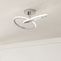 Eglo - LED stropné svietidlo LED/12W/230V 2700/4000/6500K lesklý chróm
