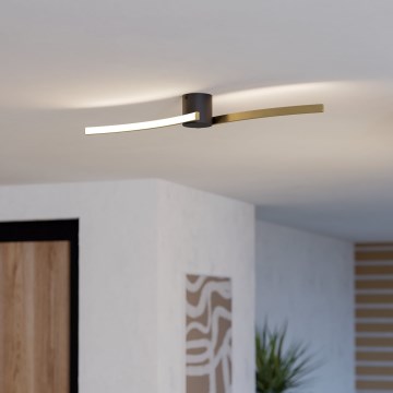 Eglo - LED Stropné svietidlo LED/12W/230V 4000K zlatá