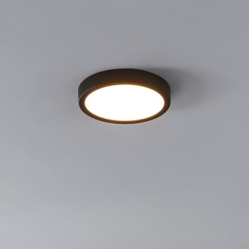 Eglo - LED Stropné svietidlo so senzorom LED/17W/230V 3000K čierna