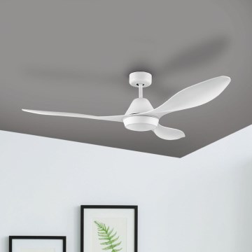 Eglo - LED Stropný ventilátor LED/18W/230V + DO