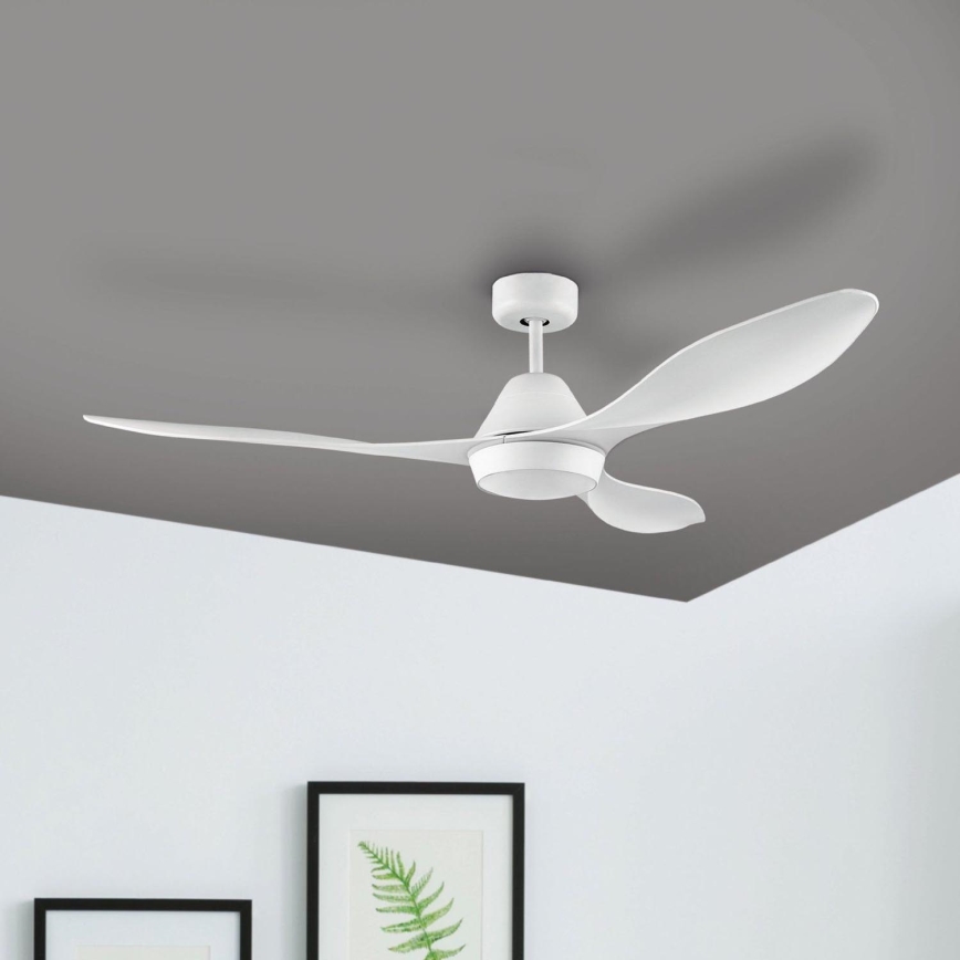 Eglo - LED Stropný ventilátor LED/18W/230V + DO