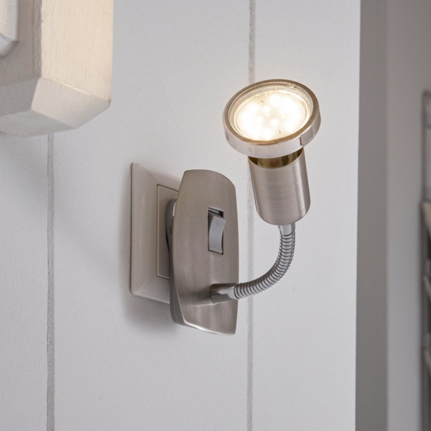 Eglo - LED svietidlo do zásuvky 1xGU10-LED/3W/230V