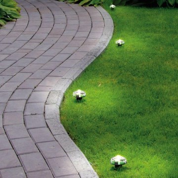 Eglo - LED vonkajší dekoratívny reťazec 9xLED 10m IP65 teplá biela