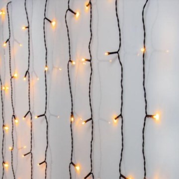 Eglo - LED Vonkajší  záves 120xLED 1,3m IP44 teplá biela