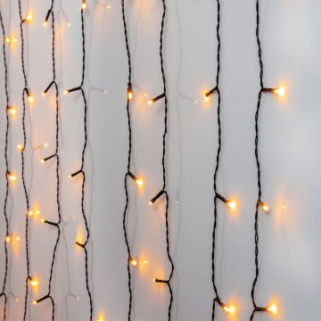 Eglo - LED vonkajší záves 120xLED 1,8 m IP44 teplá biela