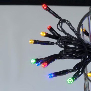 Eglo - LED Vonkajšia vianočná reťaz 160xLED 26m IP44 viacfarebná