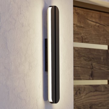 Eglo - LED vonkajšie nástenné svietidlo LED/10,5W/230V IP44 2700/4000/6500K čierna