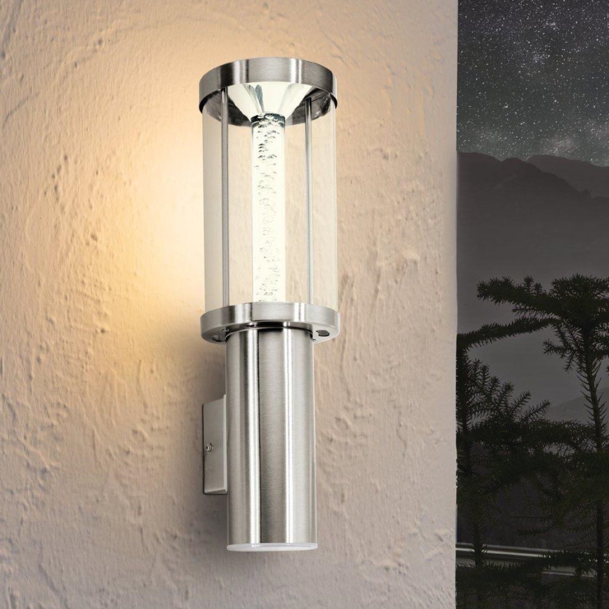 Eglo - LED vonkajšie osvetlenie 1xGU10/3W + 1xLED/3,7W