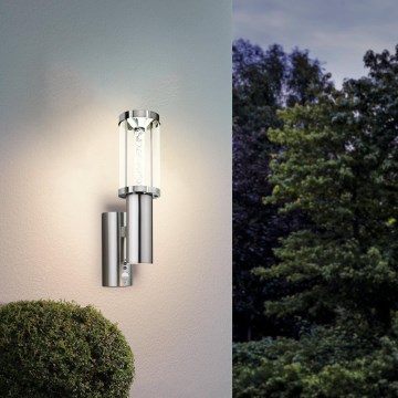 Eglo - LED vonkajšie osvetlenie so senzorom 1xGU10/3W + LED/3,7W IP44