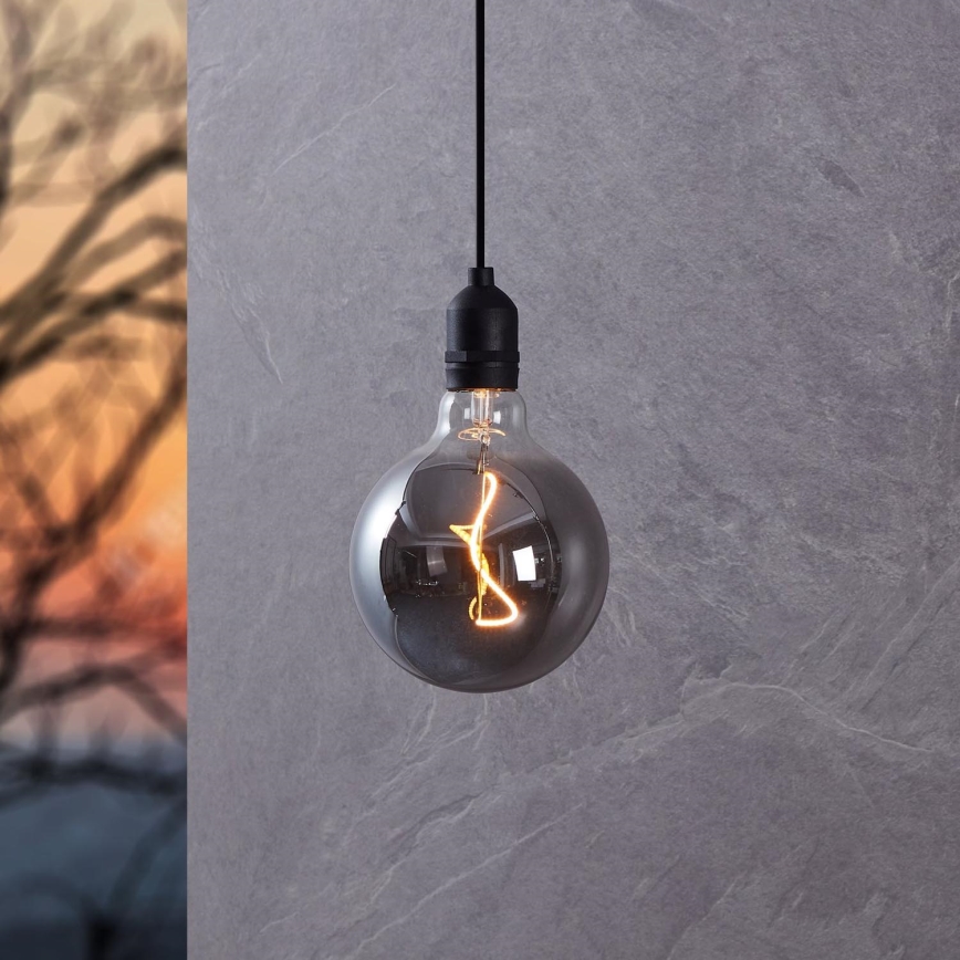 Eglo - LED Vonkajšie závesné svietidlo LED/0,06W/6V 4xAA IP44 šedá