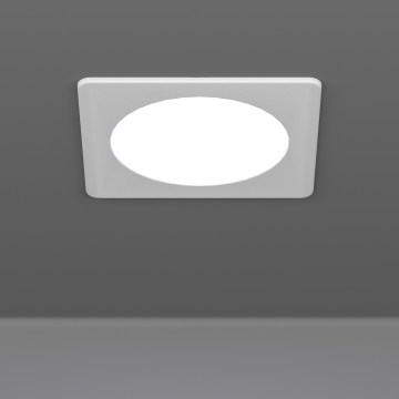 Eglo - LED zapustené stropné svietidlo 6,3W/230V 2700/4000/6500K 11,9x11,9 cm biela