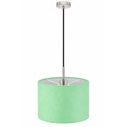 Eglo - LED závesné svietidlo na lanku TUNJA 1xE27/60W/230V priemer 20 cm zelená/čierna