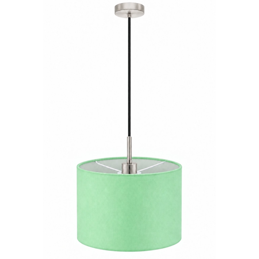 Eglo - LED závesné svietidlo na lanku TUNJA 1xE27/60W/230V priemer 20 cm zelená/čierna