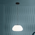 Eglo - Luster na lanku 1xE27/40W/230V čierna