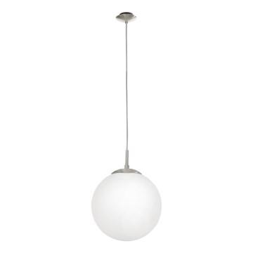 EGLO - Luster na lanku 1xE27/60W/230V pr. 25 cm biela
