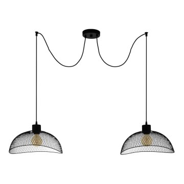 Eglo - Luster na lanku 2xE27/60W/230V pavúk