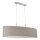 Eglo - Luster na lanku 2xE27/60W/230V taupe