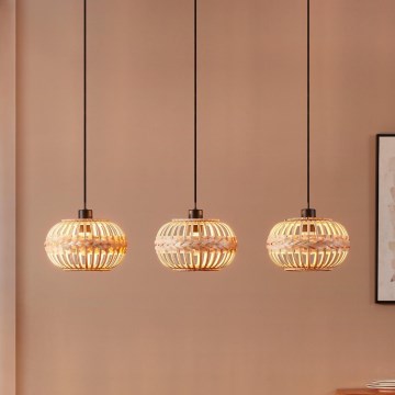 Eglo - Luster na lanku 3xE27/40W/230V