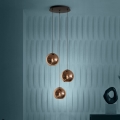 Eglo - Luster na lanku 3xE27/40W/230V medená