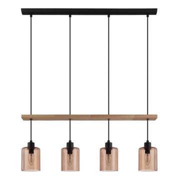 Eglo - Luster na lanku 4xE14/40W/230V