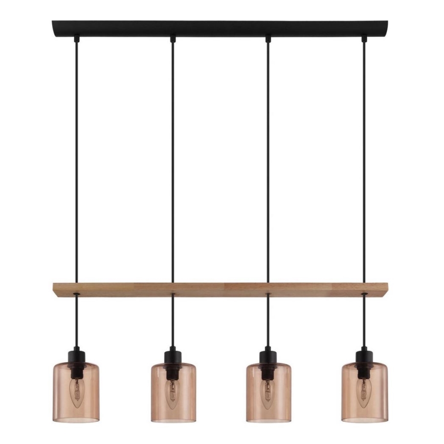 Eglo - Luster na lanku 4xE14/40W/230V