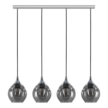 Eglo - Luster na lanku 4xE27/40W/230V